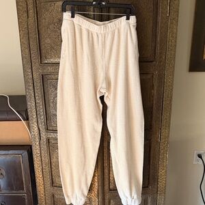 Monrow Stretch terry sweats with pockets